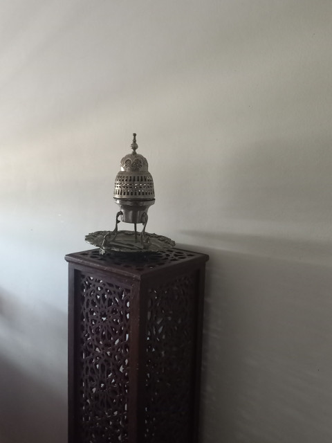 Traditional Moroccan incense burner