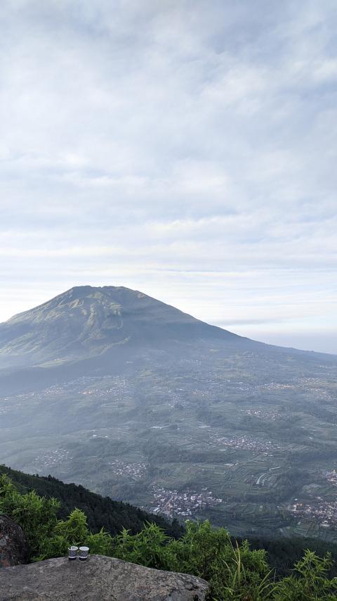 This montain, telomoyo from central java