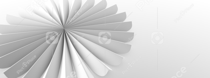 Circular fan Modern background Minimalistic Graphic Design