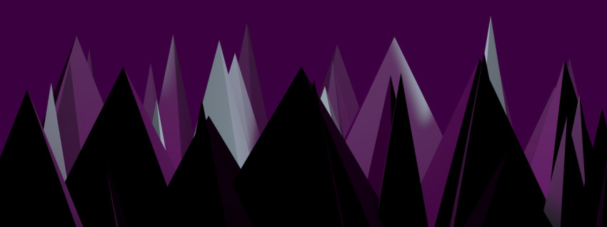 The city of the pyramids. Low poly mountains peaks. Shards, icicle teeth. Beautiful and modern abstract background. Fashionable design