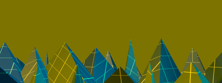 The city of the pyramids. Low poly mountains peaks. Shards, icicle teeth. Beautiful and modern abstract background. Fashionable design