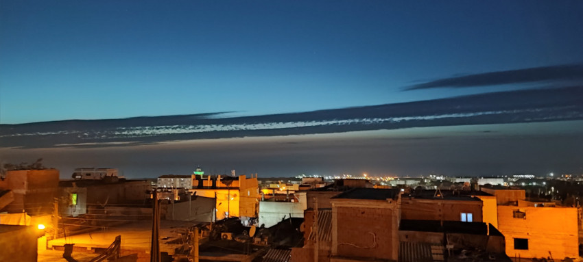 Stunning views of the houses at night