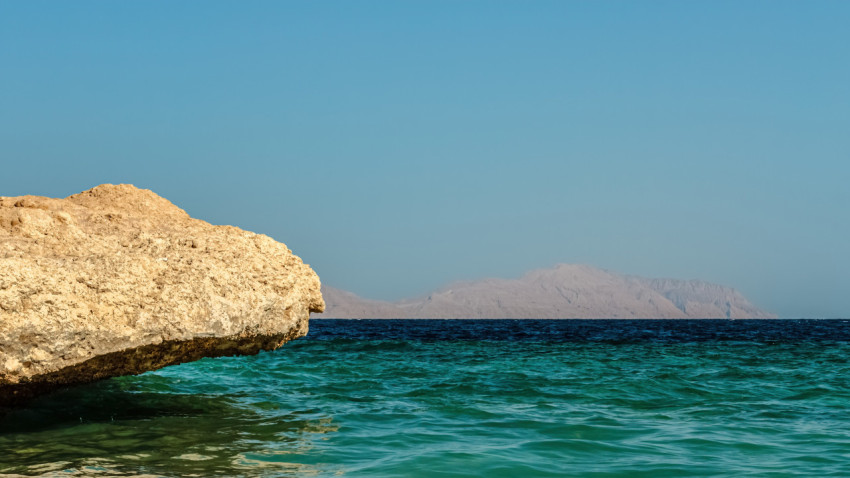 Rocky coast and nice seaview