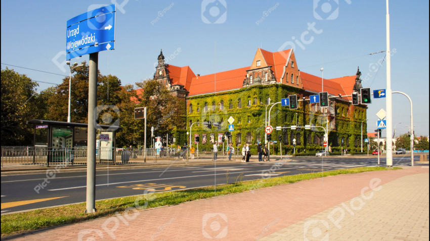 Beautiful Polish city Wroclaw
