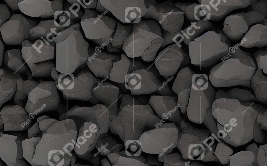 Digital illustration abstract coal texture background