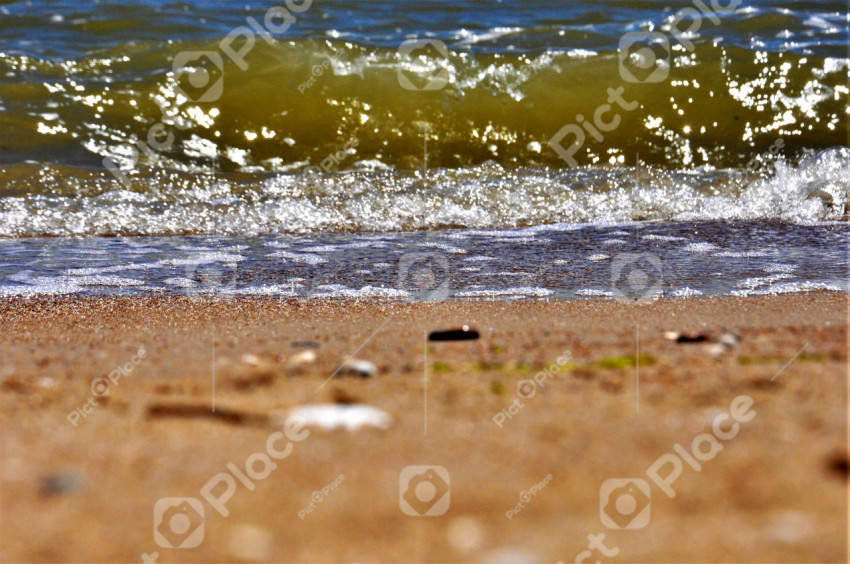 waves, sea sand