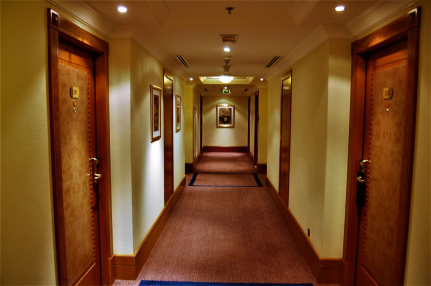 hotel corridor