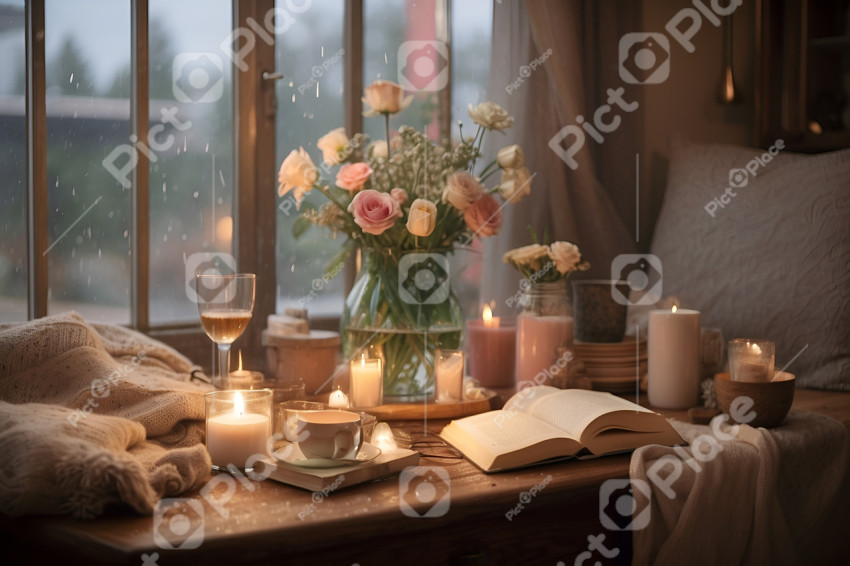 Default Rainy days create a cozy ambiance perfect for cuddling