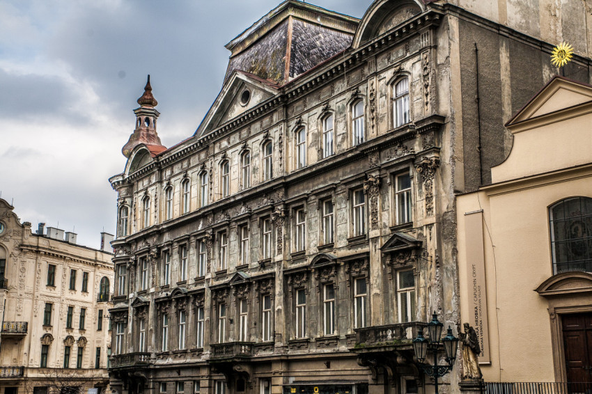 Brno Czech Republic gothic architecture view in old town no people