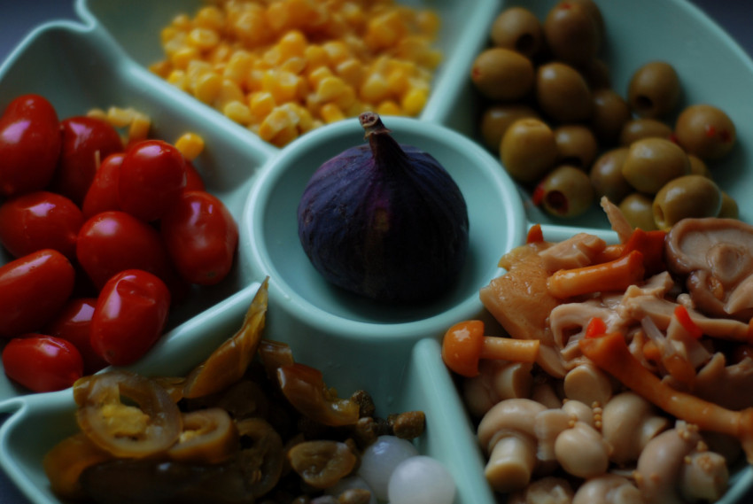 Plate of food