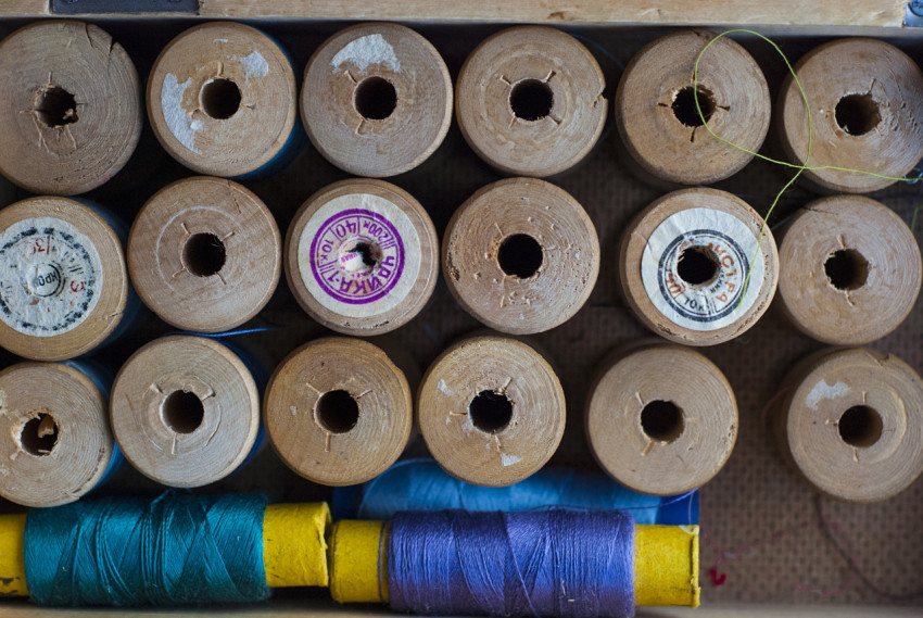 Box of thread