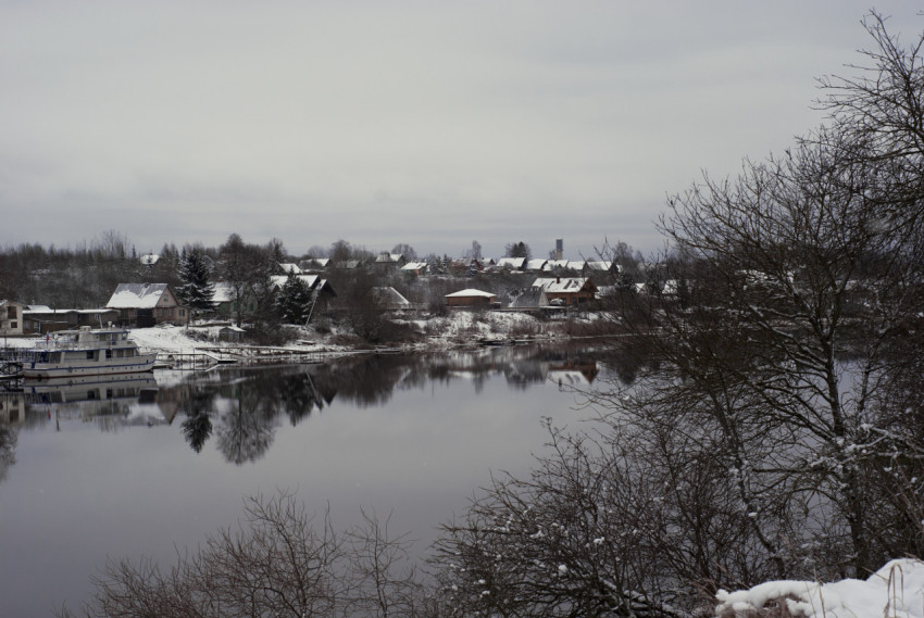 Winter view of the village