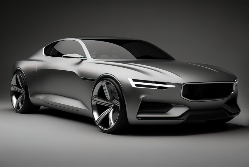 This sleek and stylish concept car of the future