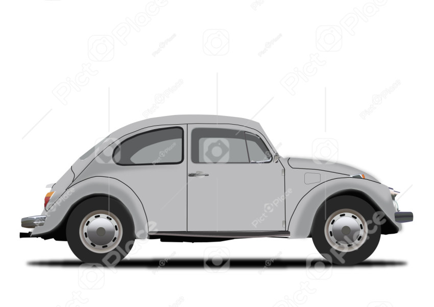 Old Volkswagen Beetle