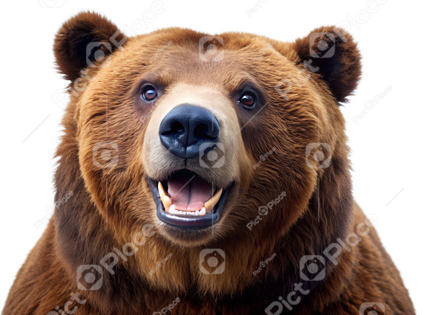 laughing real bear