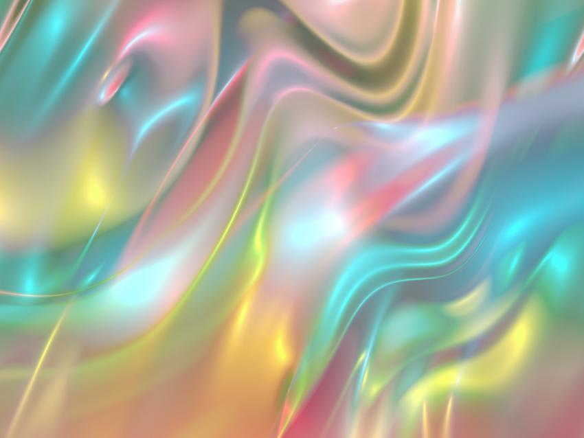 Beautiful liquid multicolor abstract background. 3D illustration, 3D rendering.