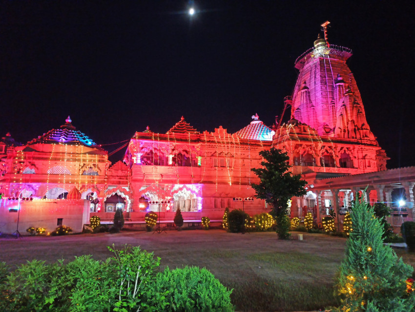 The Lord krishna tempel