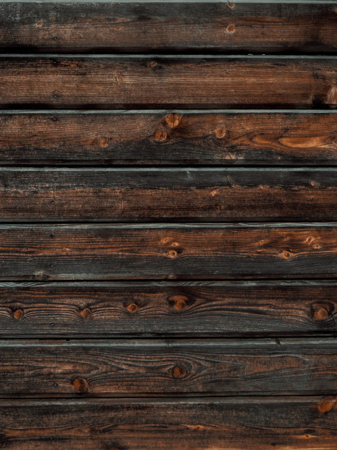 Close-up photo of a wooden panel