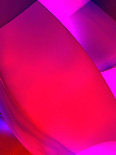 Beautiful abstract background, red-violet layers overlap each other. 3D illustration, 3D rendering.