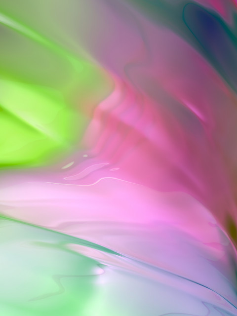 Beautiful liquid multicolor abstract background. 3D illustration, 3D rendering.