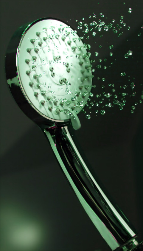 Close-up shower head