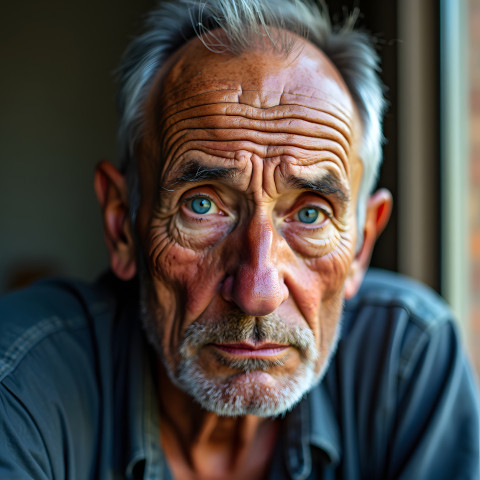 Weathered Wisdom: A Portrait of Experience