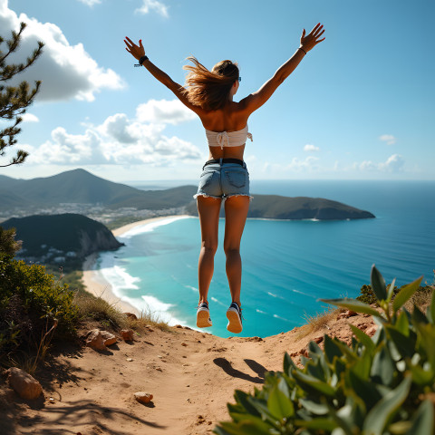 Island Bliss: Leaping into Adventure