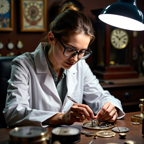 Timekeeper's Touch: Crafting Luxury in Miniature