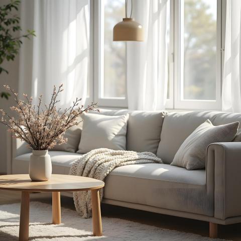 Cozy Scandinavian Living Room Design