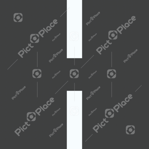 Animated icon running road markings in PNG format