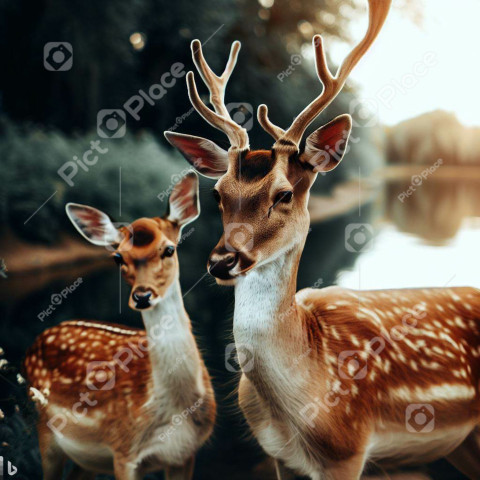 Deers wallpaper