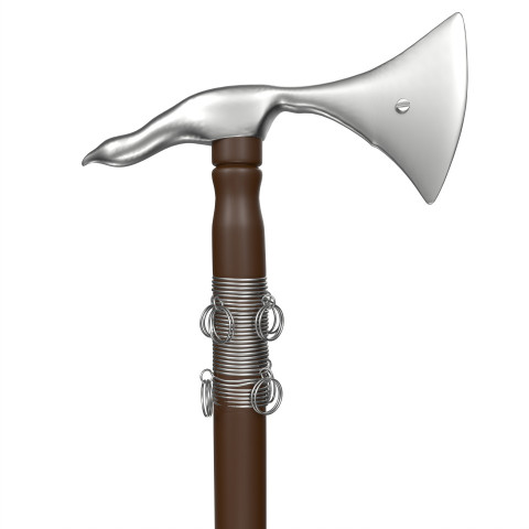 Battle Axe isolated on white background