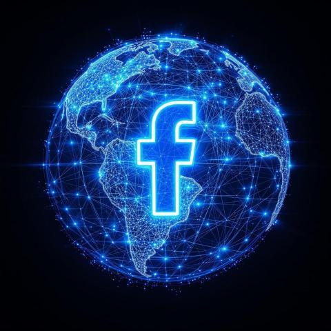 Facebook Globe of Connectivity