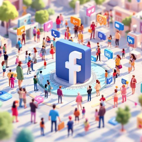 Facebook Digital Town Square