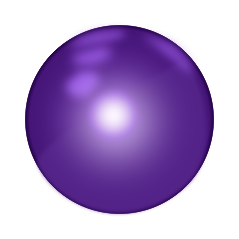 Png and Vector ball with reflections