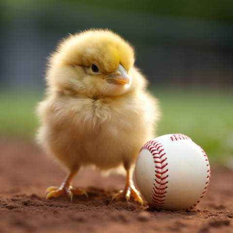 chicks with play ball 3