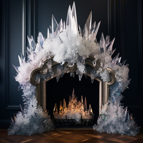 crystal mantel 4