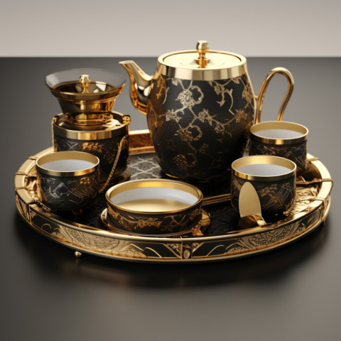 jelwary set with gold 1